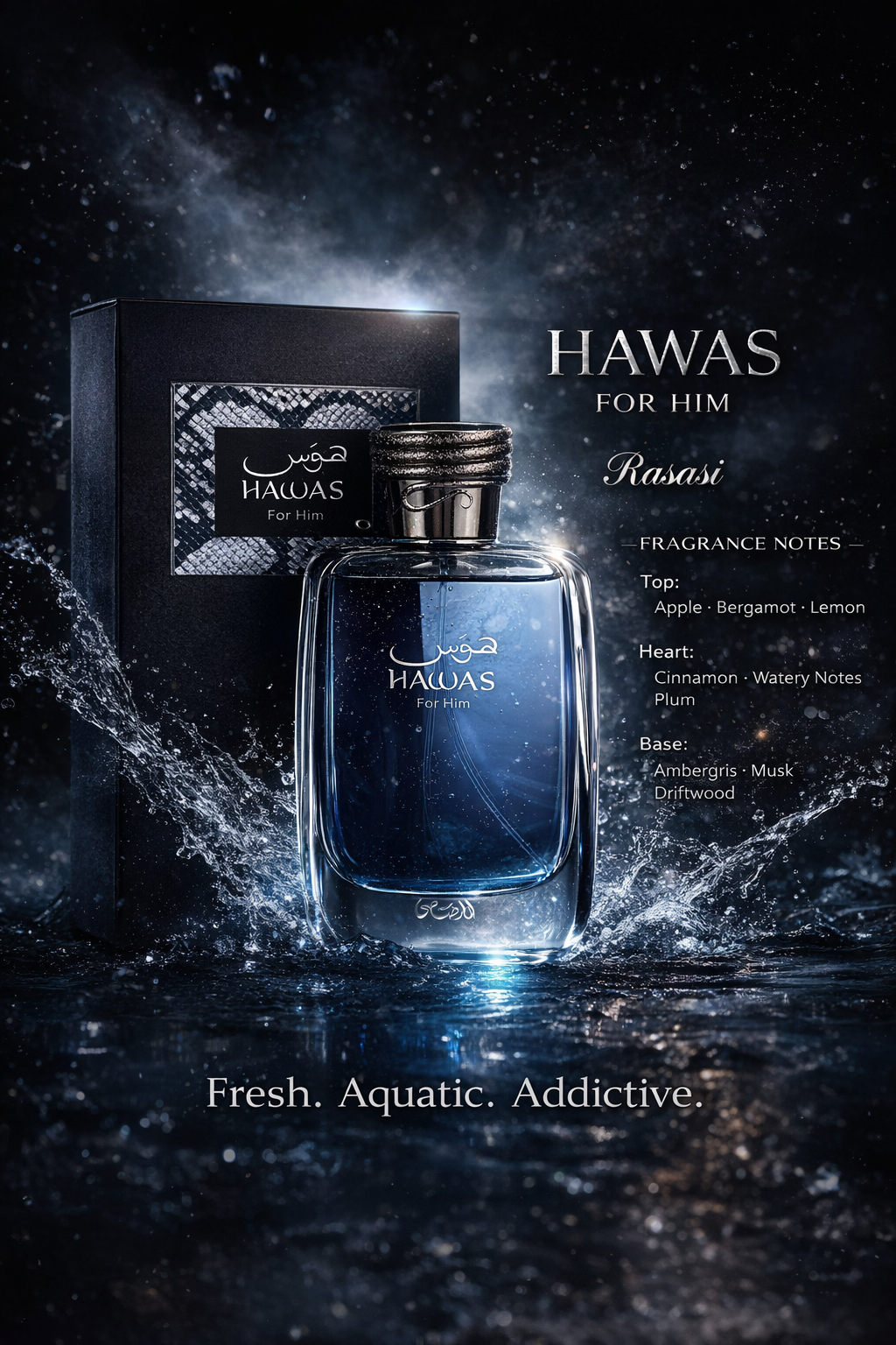 Hawas for men 3.4 oz