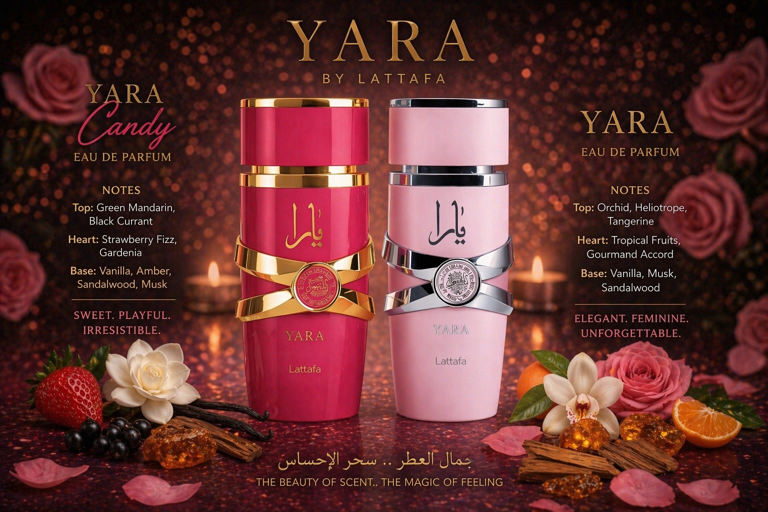 Yara by Lattafa
2 Piece Set for Women