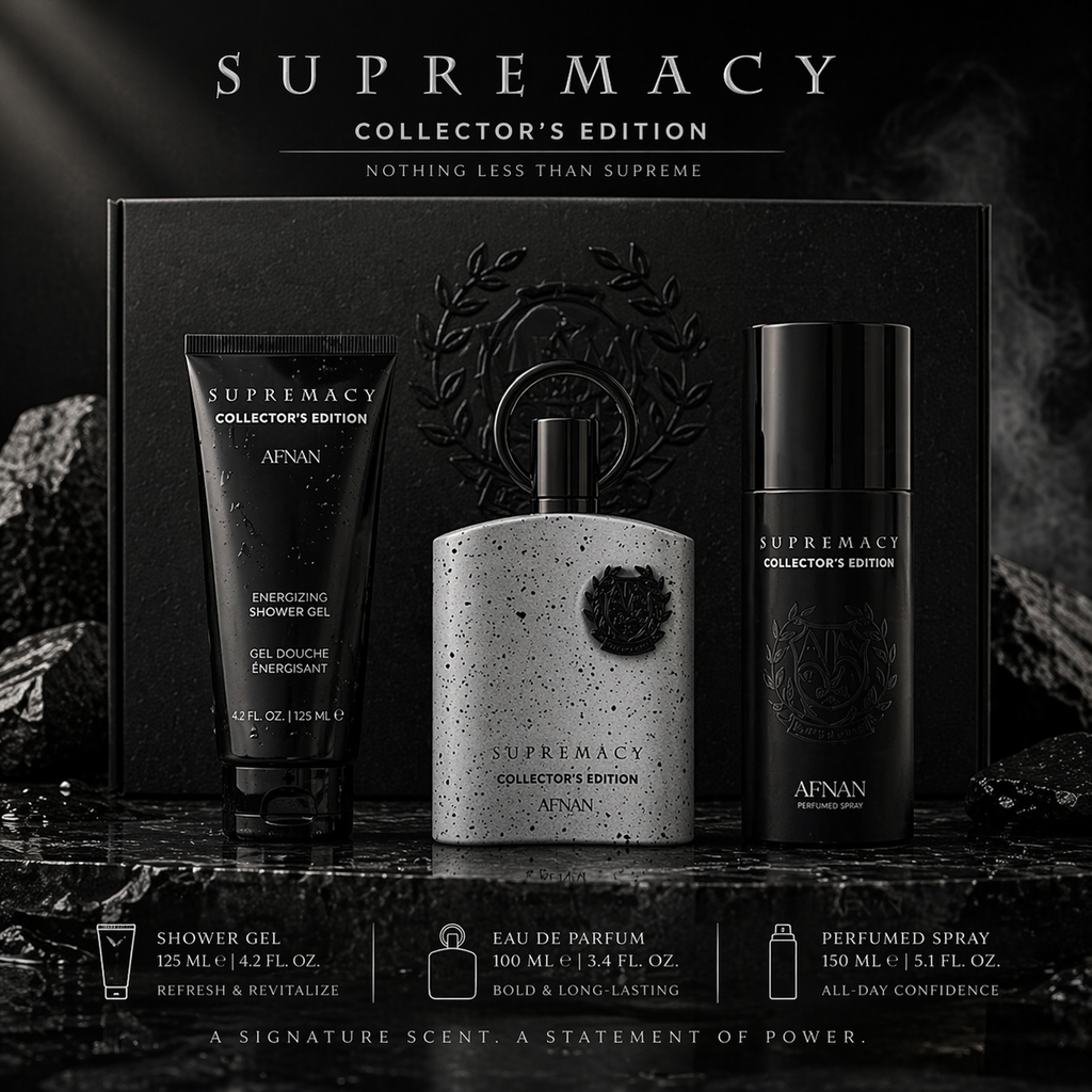 AFNAN Supremacy Collector’s Edition Gift Set for Men – 3 Piece Luxury Collection