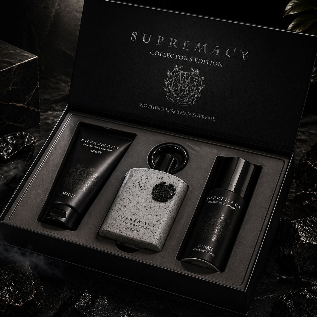 AFNAN Supremacy Collector’s Edition Gift Set for Men – 3 Piece Luxury Collection