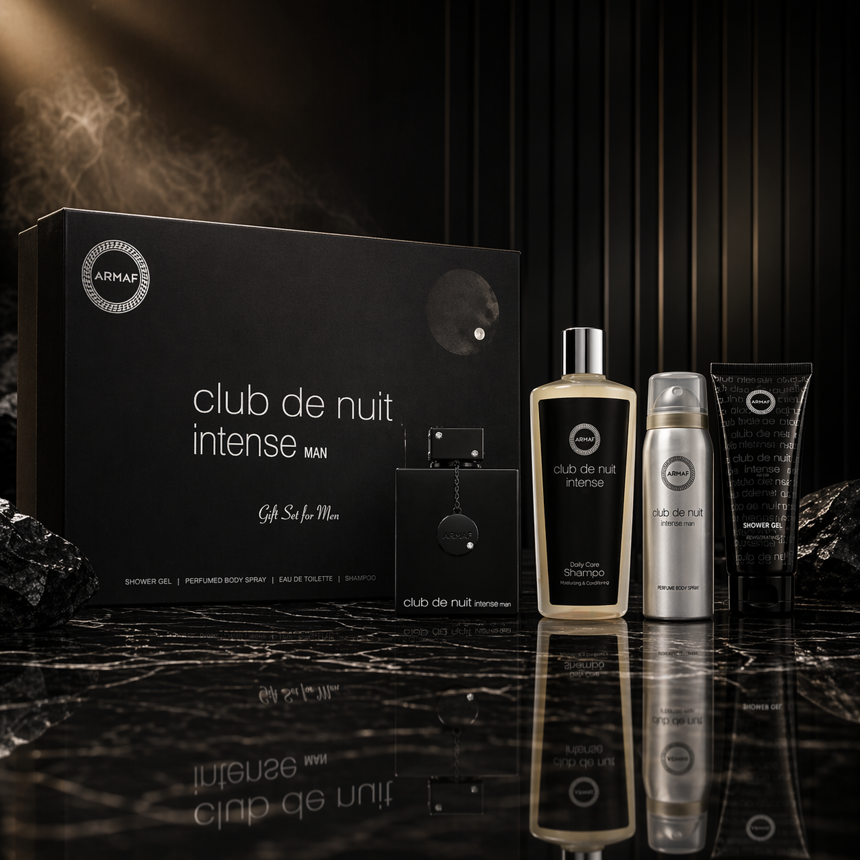 ARMAF Club de Nuit Intense Man Gift Set – 4 Piece Collection