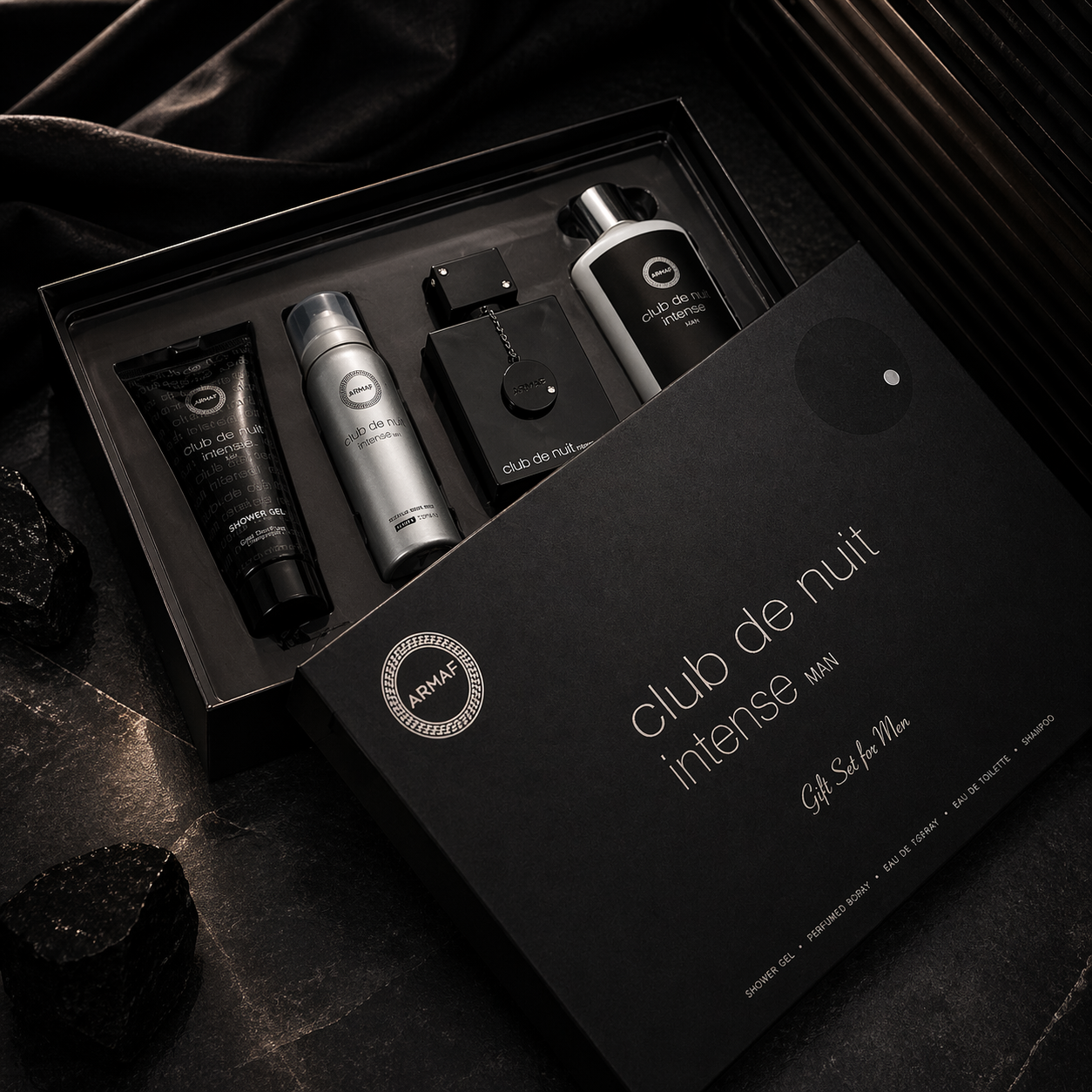 ARMAF Club de Nuit Intense Man Gift Set – 4 Piece Collection