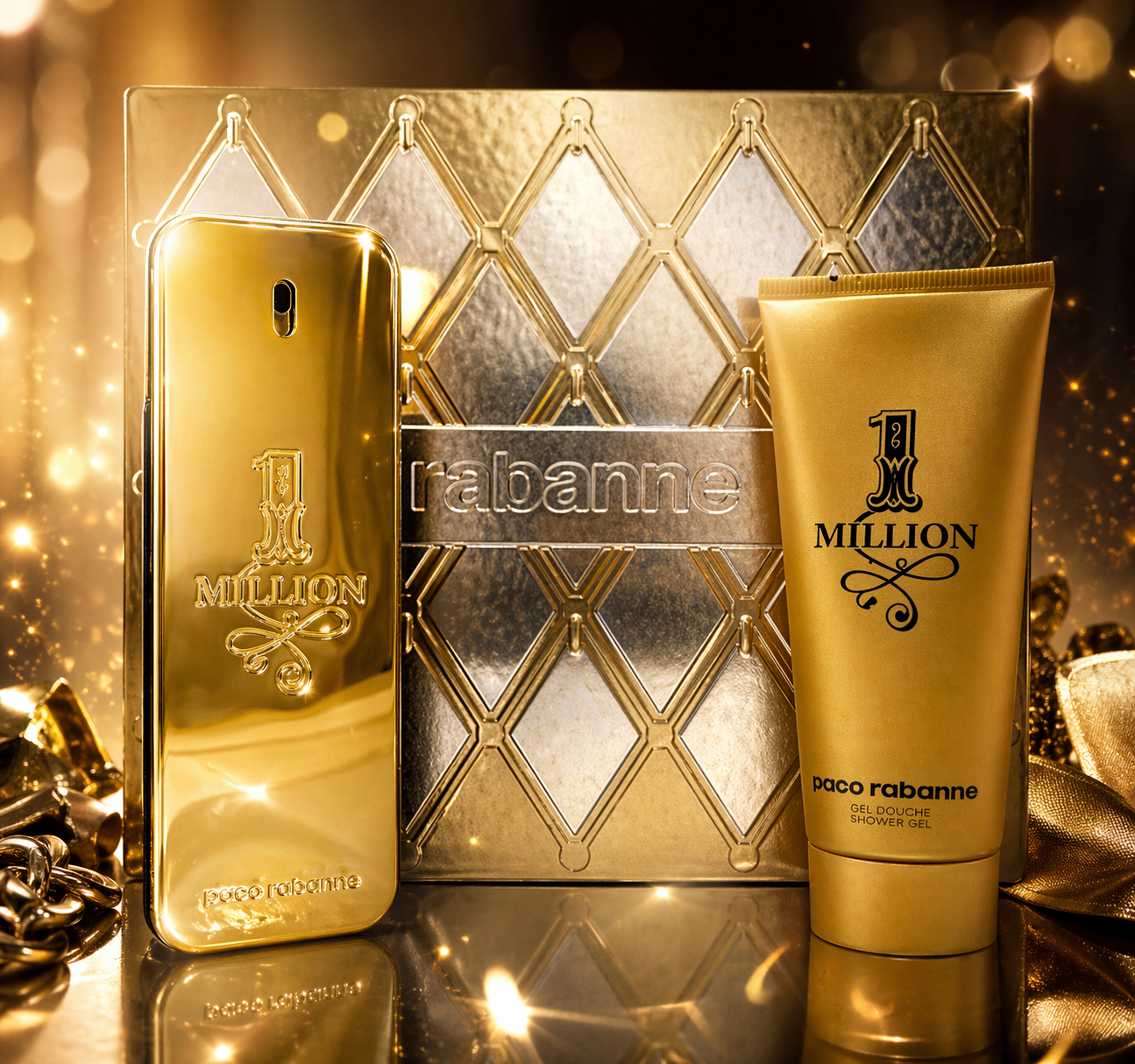 Paco Rabanne 1 Million Gift Set – 100 ml EDT + Shower Gel