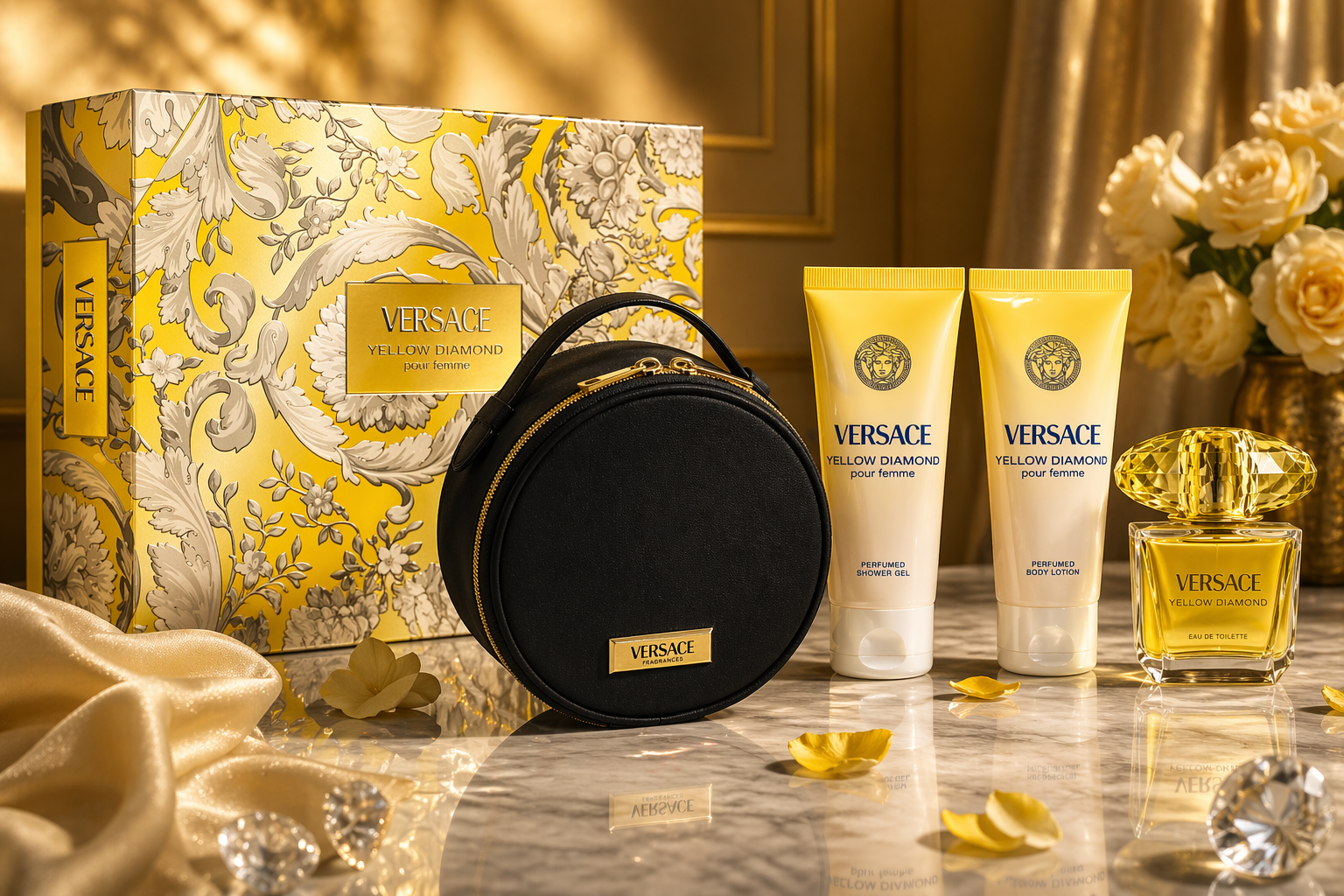 Versace Yellow Diamond Gift Set – Luxury Fragrance Collection