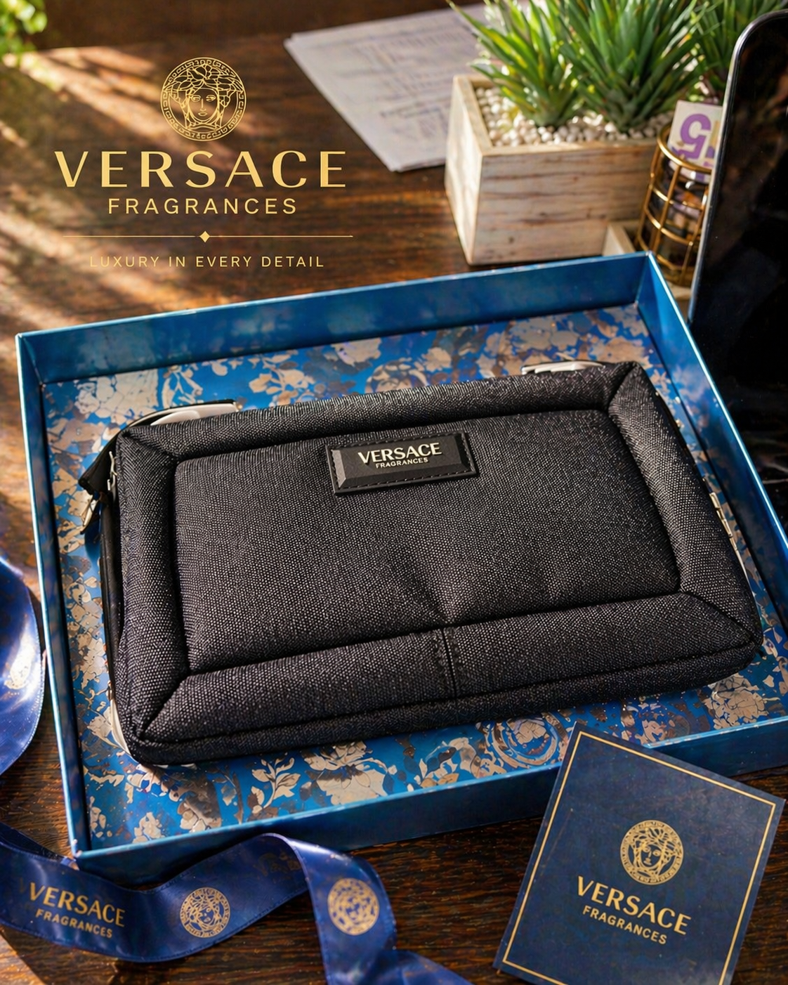 Versace Eros Parfum Gift Set – Luxury Men’s Fragrance Collection