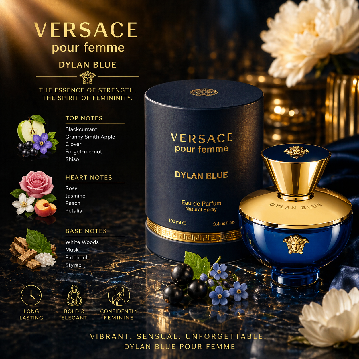 Versace Dylan Blue Pour Femme Gift Set – Elegant Fragrance Collection