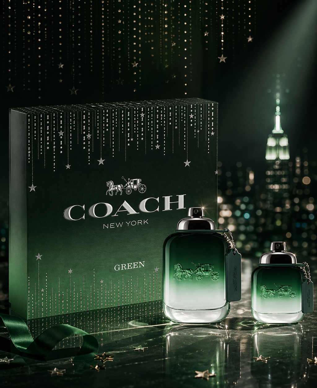 Coach Green Gift Set