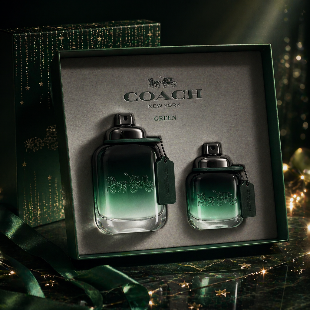 Coach Green Gift Set