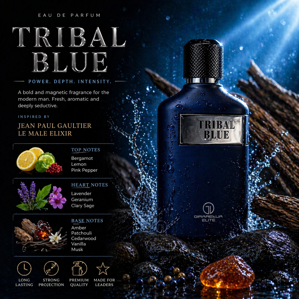 TRIBAL BLUE – Eau de Parfum