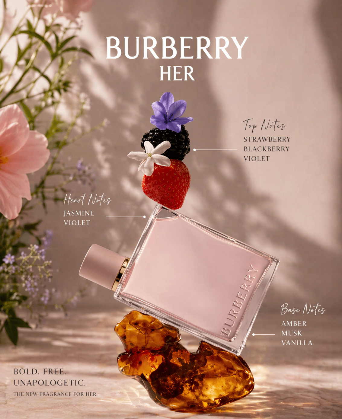 Burberry Her Eau de Parfum – 100 ml / 3.3 FL. OZ.